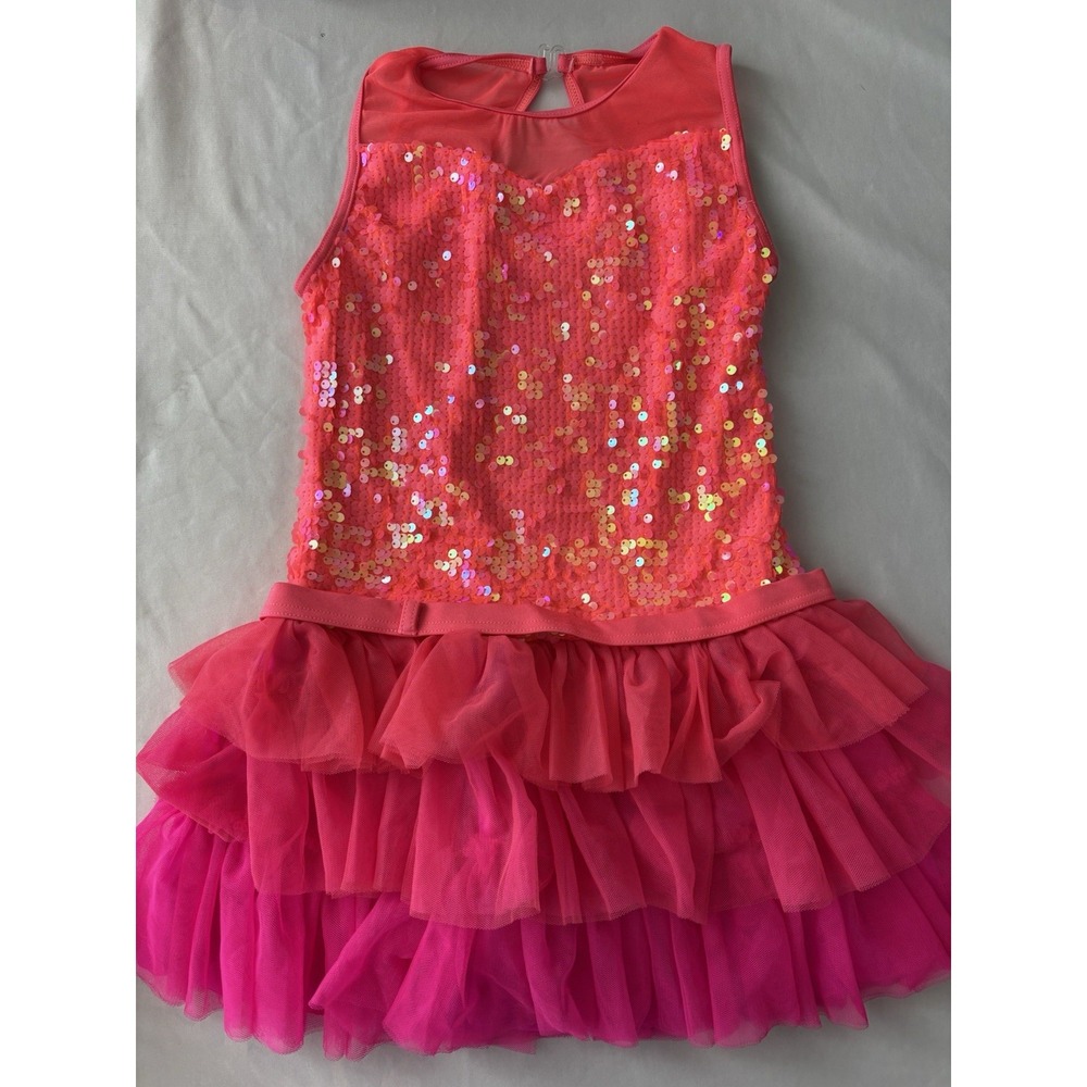 Girls Dance Costume. No‎ Size, Measurements Added. Size 6-7? 0357